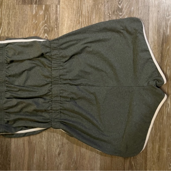 Ardene basic shorts romper grey and white small - Picture 3 of 4